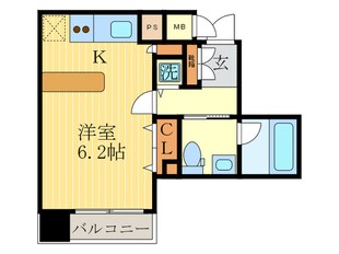 アーバンフラッツ四条西洞院の物件間取画像